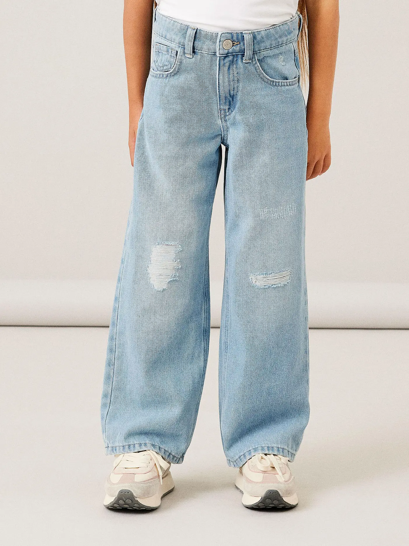 NAME IT | Mädchen Highwaist Jeans Wide Leg NKFROSE | 